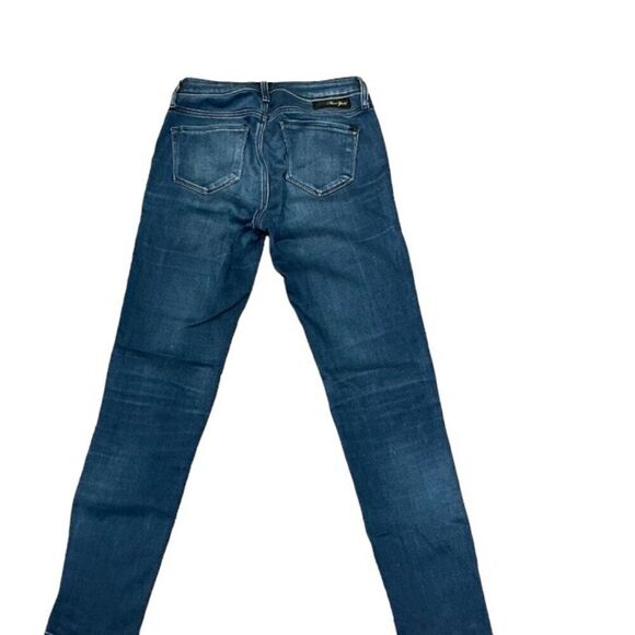 Mari Gold Women's Adrianna Mid Rise Skinny Jeans Size 25 - Picture 3 of 12
